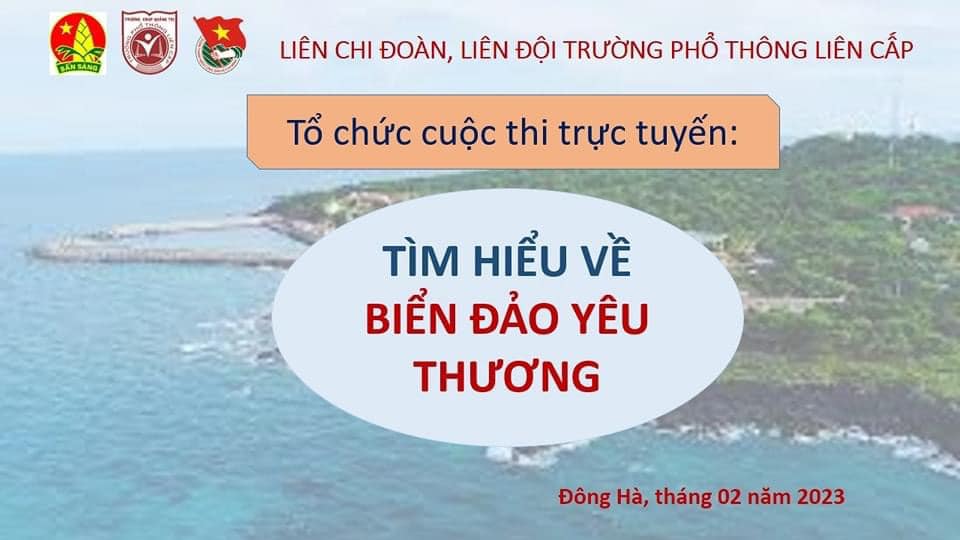 Đoàn Trường Cao đẳng Sư phạm Quảng Trị phát động cuộc thi trực tuyến “Hướng về biển đảo yêu thương”