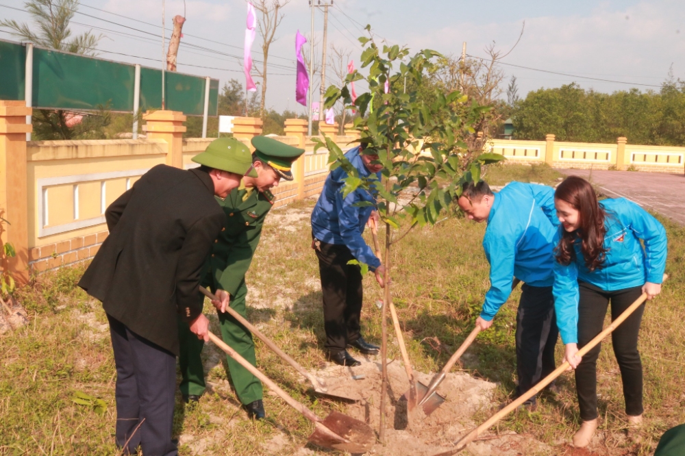Lễ ra quân Tết trồng cây “Đời đời nhớ ơn Bác Hồ” Xuân Qúy Mão 2023